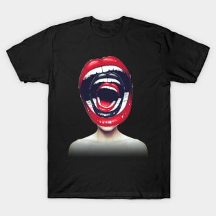 Scream head portrait T-Shirt